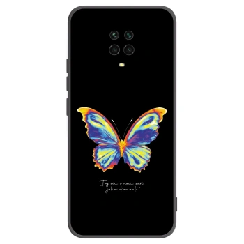 Picasee fekete szilikon tok az alábbi mobiltelefonokra Xiaomi Redmi Note 9 Pro - Diamanty Black