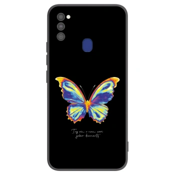 Tok az alábbi mobiltelefonokra Samsung Galaxy M21 M215F - Diamanty Black
