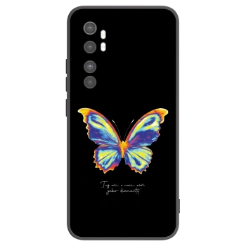 Picasee fekete szilikon tok az alábbi mobiltelefonokra Xiaomi Mi Note 10 Lite - Diamanty Black