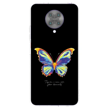 Picasee átlátszó szilikon tok az alábbi mobiltelefonokra Xiaomi Poco F2 Pro - Diamanty Black