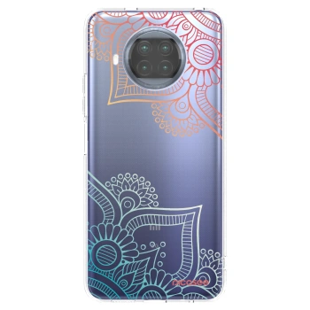Picasee átlátszó szilikon tok az alábbi mobiltelefonokra Xiaomi Mi 10T Lite - Flowers pattern