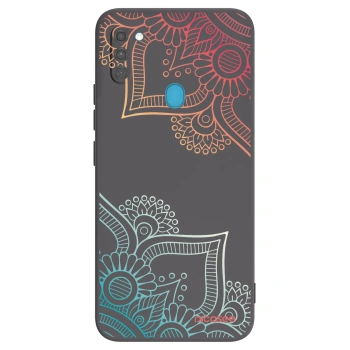 Tok az alábbi mobiltelefonokra Samsung Galaxy M11 - Flowers pattern