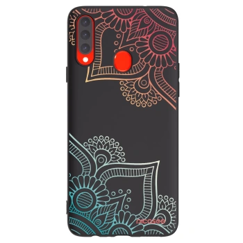 Tok az alábbi mobiltelefonokra Samsung Galaxy A20s - Flowers pattern