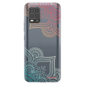 Picasee átlátszó szilikon tok az alábbi mobiltelefonokra Xiaomi Mi 10 Lite - Flowers pattern