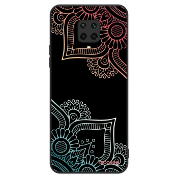 Szilikon tok erre a típusra Xiaomi Redmi Note 9 Pro - Flowers pattern