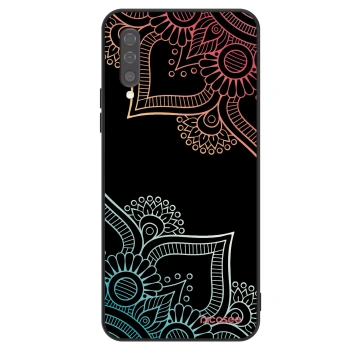 Szilikon tok erre a típusra Samsung Galaxy A50 A505F - Flowers pattern