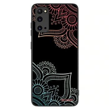 Szilikon tok erre a típusra Samsung Galaxy S20 G980F - Flowers pattern