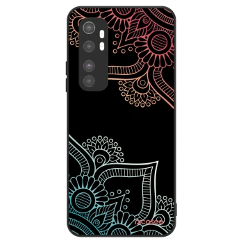 Szilikon tok erre a típusra Xiaomi Mi Note 10 Lite - Flowers pattern