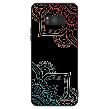 Szilikon tok erre a típusra Samsung Galaxy S8 G950F - Flowers pattern