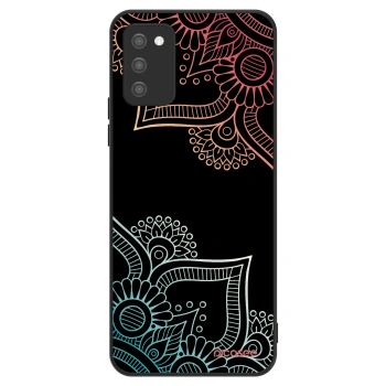 Szilikon tok erre a típusra Samsung Galaxy A02s A025G - Flowers pattern