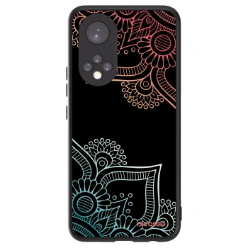 Szilikon tok erre a típusra Huawei Nova 9 - Flowers pattern