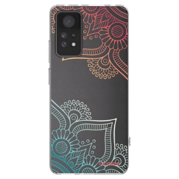 Picasee átlátszó szilikon tok az alábbi mobiltelefonokra Xiaomi Redmi Note 11 Pro 5G - Flowers pattern