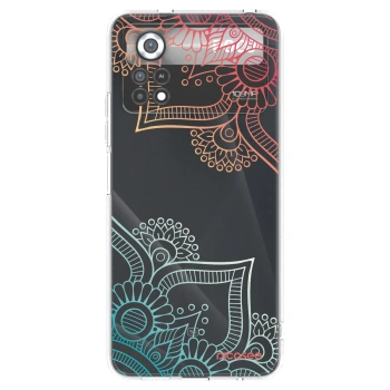 Picasee átlátszó szilikon tok az alábbi mobiltelefonokra Xiaomi Poco X4 Pro 5G - Flowers pattern