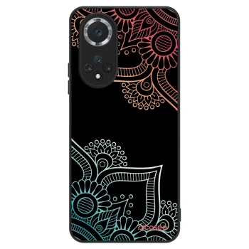 Szilikon tok erre a típusra Huawei Nova 9 SE - Flowers pattern