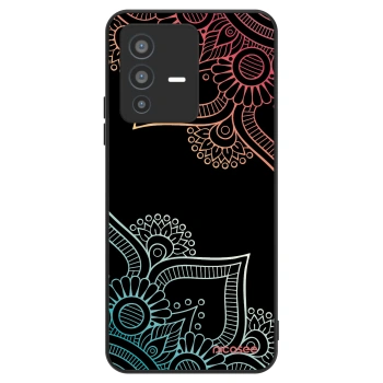 Szilikon tok erre a típusra Vivo V23 5G - Flowers pattern