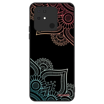 Szilikon tok erre a típusra Xiaomi Redmi 10C - Flowers pattern