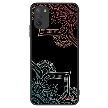 Szilikon tok erre a típusra Xiaomi Poco M3 - Flowers pattern