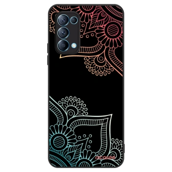 Szilikon tok erre a típusra OPPO Reno 5 5G - Flowers pattern