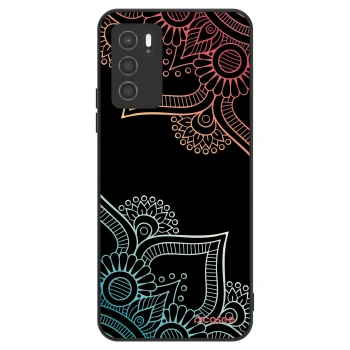 Szilikon tok erre a típusra OPPO A16 - Flowers pattern