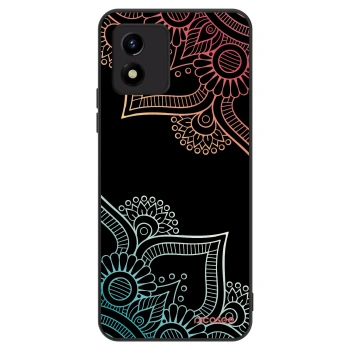 Szilikon tok erre a típusra Vivo Y01 - Flowers pattern