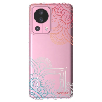 Picasee átlátszó szilikon tok az alábbi mobiltelefonokra Xiaomi 13 Lite - Flowers pattern