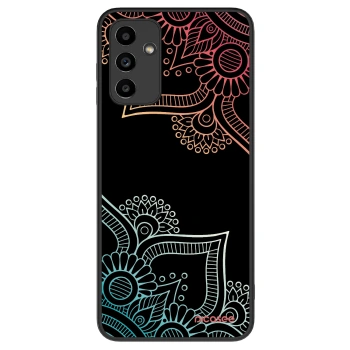 Szilikon tok erre a típusra Samsung Galaxy A04s A047F - Flowers pattern