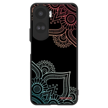 Szilikon tok erre a típusra Honor 90 Lite 5G - Flowers pattern