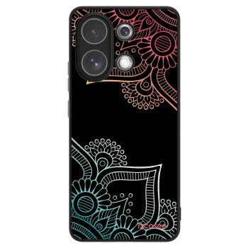 Szilikon tok erre a típusra Xiaomi Redmi Note 13 4G - Flowers pattern