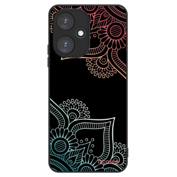 Szilikon tok erre a típusra Xiaomi Redmi 13C 5G - Flowers pattern