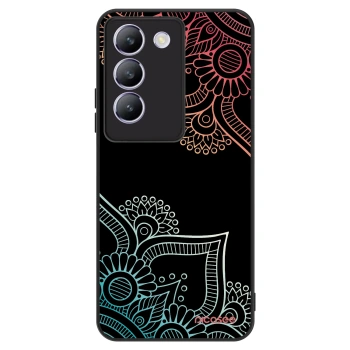 Szilikon tok erre a típusra Vivo V40 SE 5G - Flowers pattern
