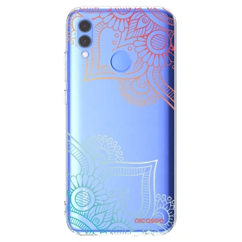 Picasee átlátszó szilikon tok az alábbi mobiltelefonokra Honor 10 Lite - Flowers pattern