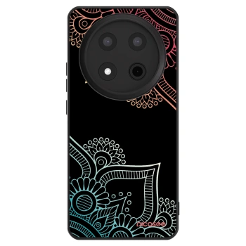 Szilikon tok erre a típusra Honor Magic7 Lite 5G - Flowers pattern