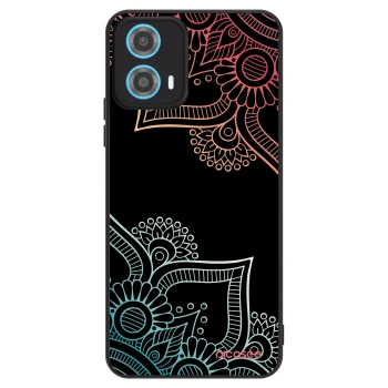Szilikon tok erre a típusra Motorola Moto G34 5G - Flowers pattern