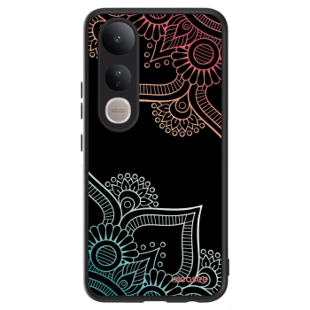 Szilikon tok erre a típusra Vivo V50 Lite 5G - Flowers pattern