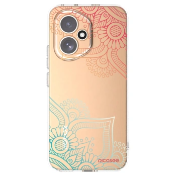 Picasee átlátszó szilikon tok az alábbi mobiltelefonokra Honor 400 5G - Flowers pattern