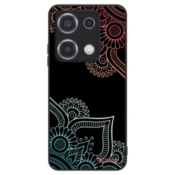 Szilikon tok erre a típusra Xiaomi Redmi Note 14S - Flowers pattern