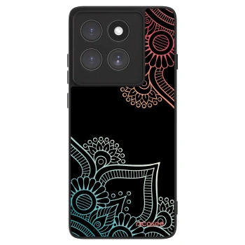 Szilikon tok erre a típusra Motorola Edge 60 Pro - Flowers pattern
