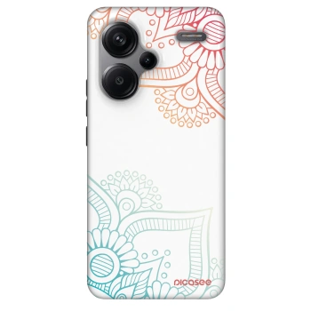 Szilikon tok erre a típusra Xiaomi Redmi Note 13 Pro+ 5G - Flowers pattern