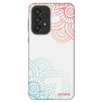 Szilikon tok erre a típusra Samsung Galaxy A33 5G A336 - Flowers pattern