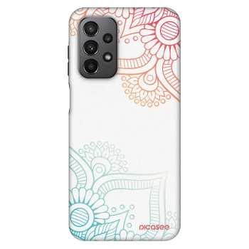Szilikon tok erre a típusra Samsung Galaxy A23 A236B 5G - Flowers pattern