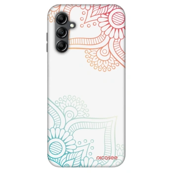 Szilikon tok erre a típusra Samsung Galaxy A14 4G A145R - Flowers pattern