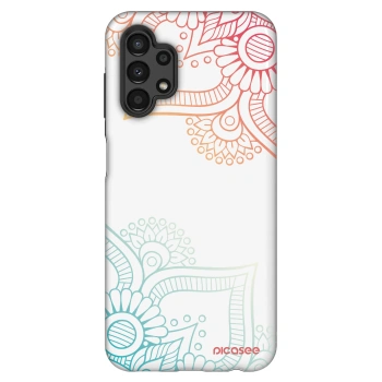 Szilikon tok erre a típusra Samsung Galaxy A13 4G A135 - Flowers pattern