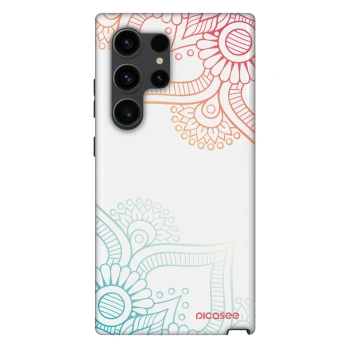 Picasee Fashion Case PowerShare pro Samsung Galaxy S24 Ultra S928B 5G - Flowers pattern