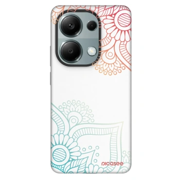 Szilikon tok erre a típusra Xiaomi Redmi Note 13 Pro 4G - Flowers pattern