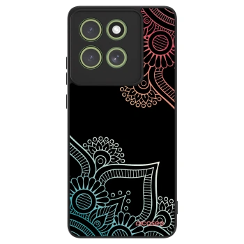 Szilikon tok erre a típusra Motorola Moto G86 5G - Flowers pattern