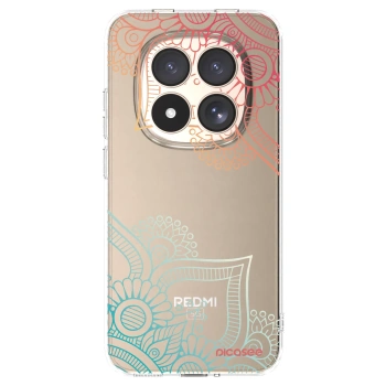 Picasee átlátszó szilikon tok az alábbi mobiltelefonokra Xiaomi Redmi Note 15 Pro 4G - Flowers pattern