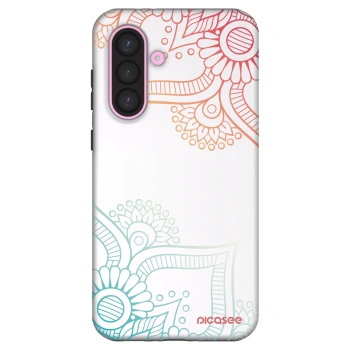 Szilikon tok erre a típusra Samsung Galaxy A56 5G A566B - Flowers pattern