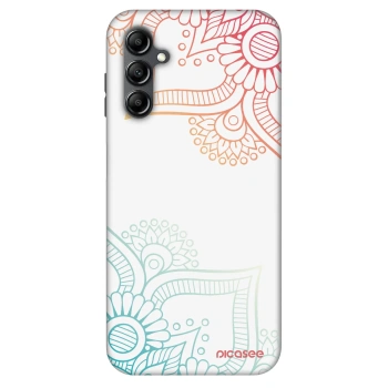 Szilikon tok erre a típusra Samsung Galaxy A16 4G - Flowers pattern