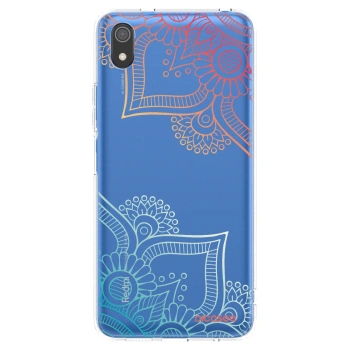Picasee átlátszó szilikon tok az alábbi mobiltelefonokra Xiaomi Redmi 7A - Flowers pattern