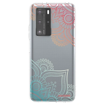 Tok az alábbi mobiltelefonokra Huawei P40 Pro - Flowers pattern